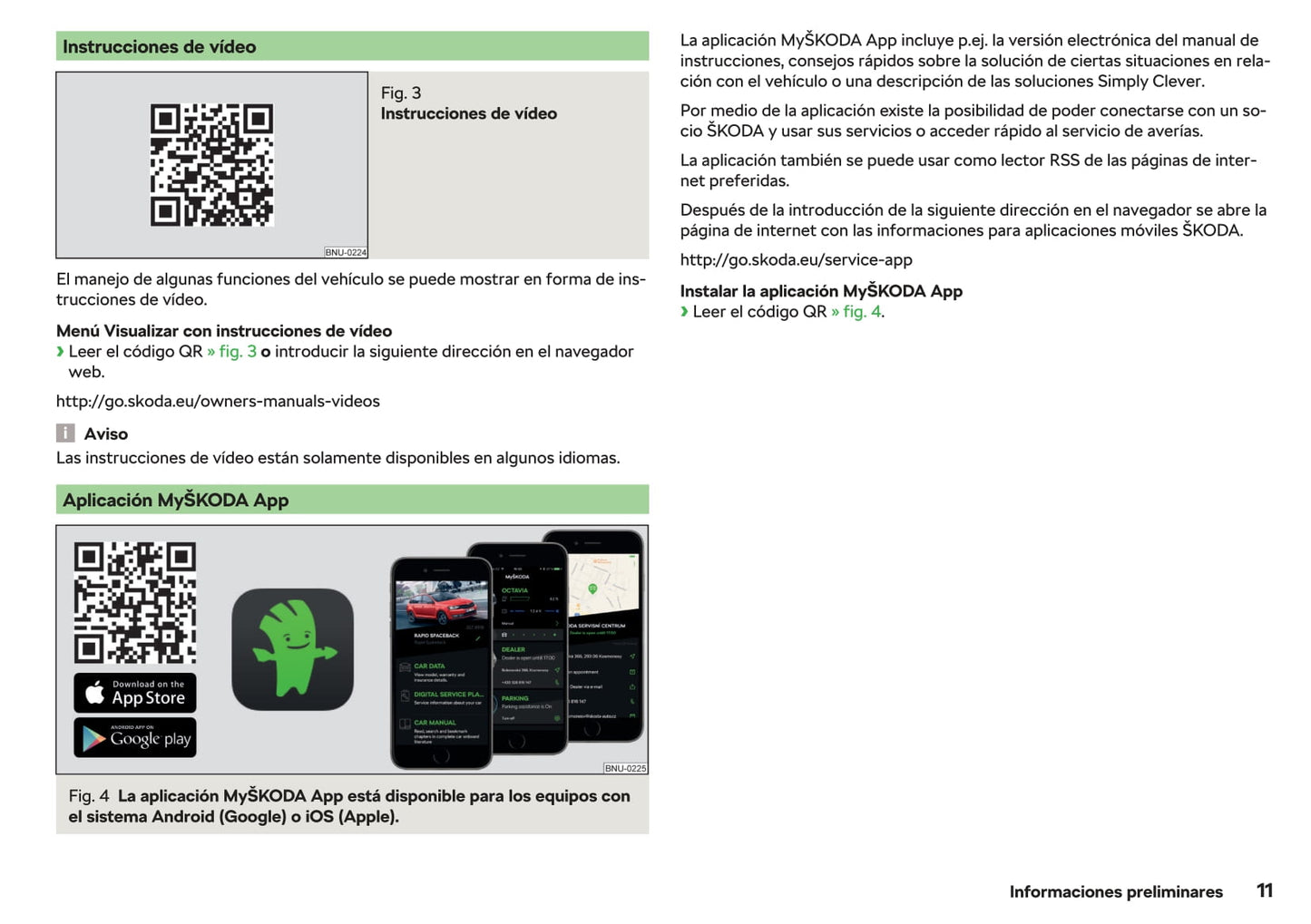 2019-2020 Skoda Octavia Gebruikershandleiding | Spaans