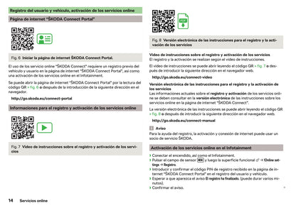 2019-2020 Skoda Octavia Gebruikershandleiding | Spaans