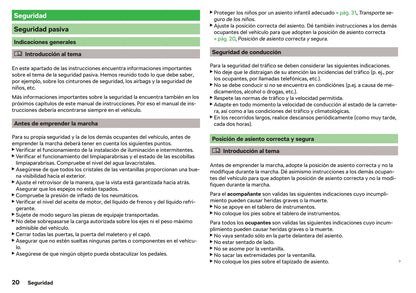 2019-2020 Skoda Octavia Gebruikershandleiding | Spaans