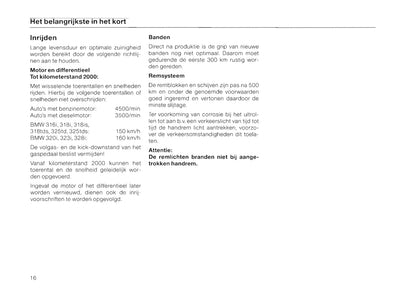1996-1997 BMW 3 Series/3 Series Coupé/3 Series Cabrio/3 Series Touring Owner's Manual | Dutch