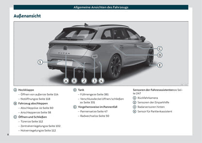 2020-2021 Cupra Leon Owner's Manual | German