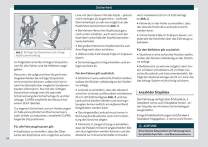 2020-2021 Cupra Leon Owner's Manual | German