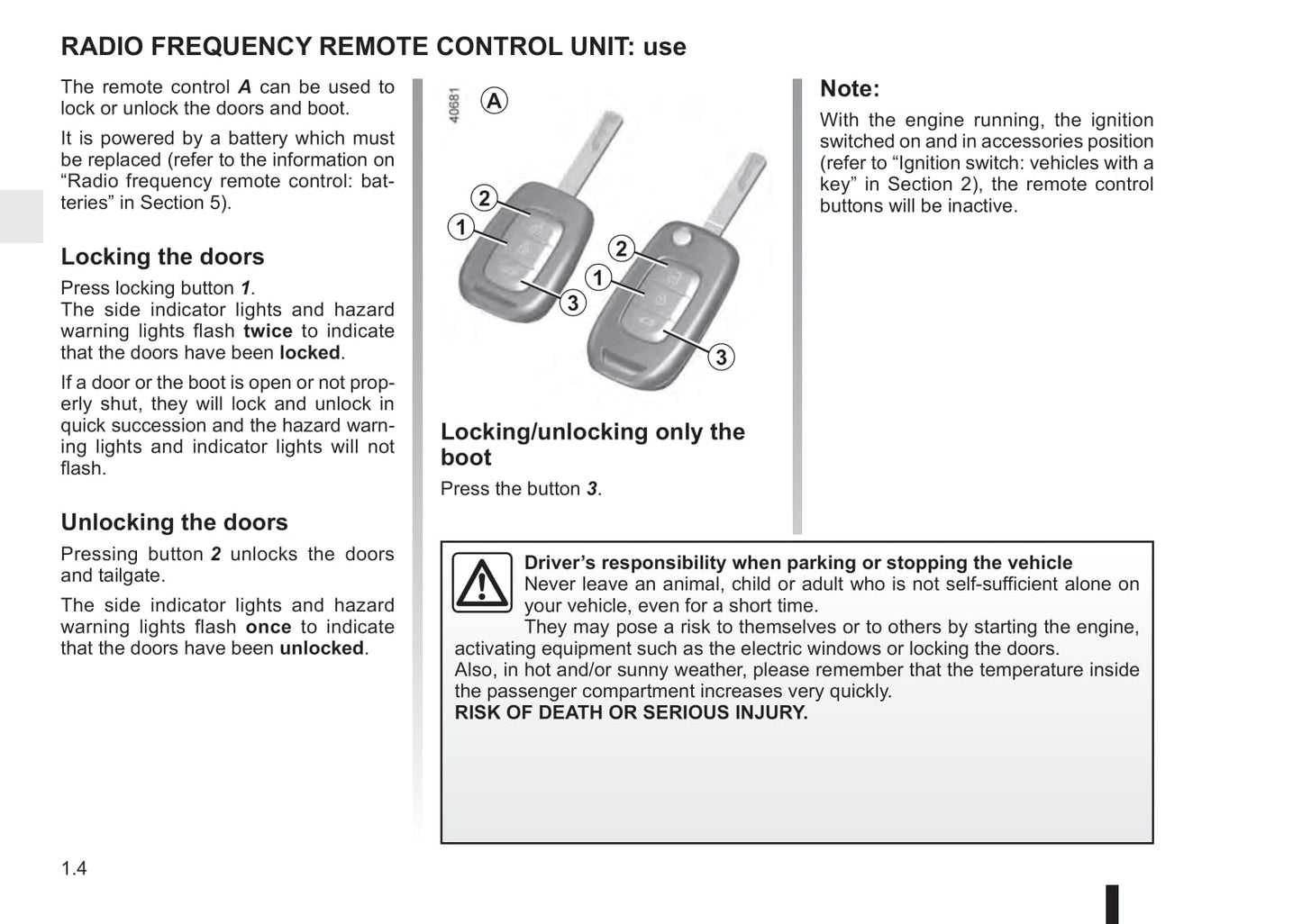 2016 Renault Mégane Owner's Manual | English