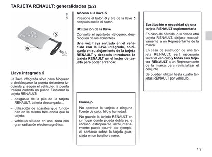 2020-2021 Renault Trafic Owner's Manual | Spanish