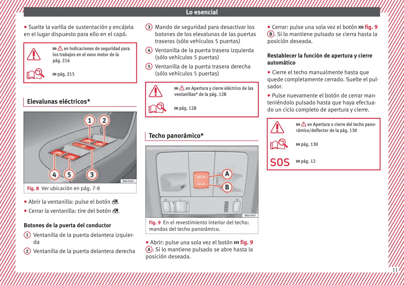 2015-2016 Seat Ibiza Owner's Manual | Spanish