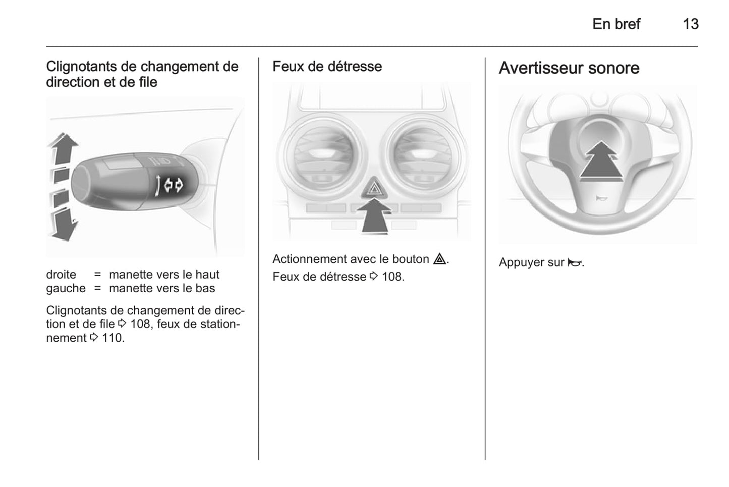 2013-2014 Opel Corsa Gebruikershandleiding | Frans