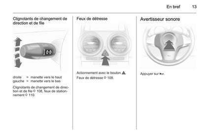 2013-2014 Opel Corsa Gebruikershandleiding | Frans