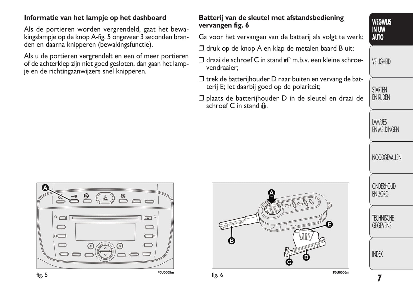 2010-2011 Fiat Punto Evo Gebruikershandleiding | Nederlands