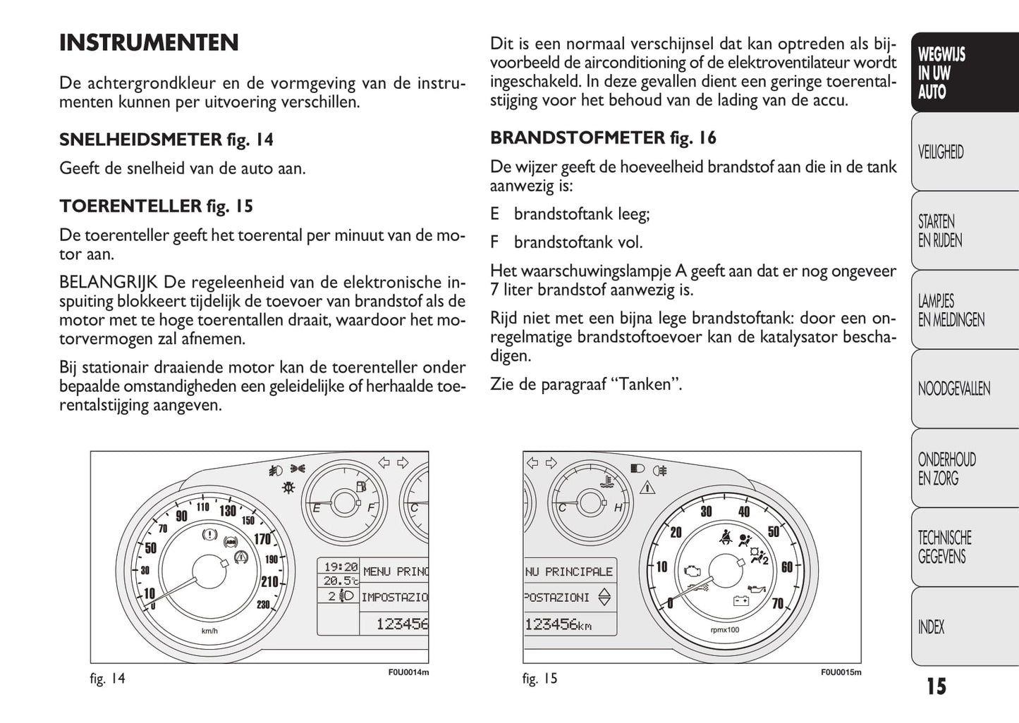 2010-2011 Fiat Punto Evo Gebruikershandleiding | Nederlands