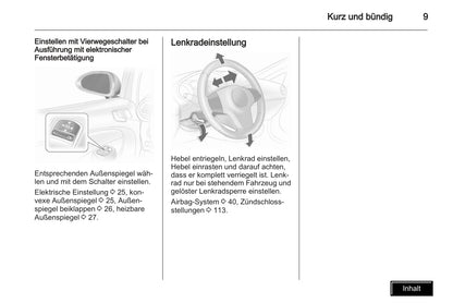 2009-2010 Opel Corsa Bedienungsanleitung | Deutsch