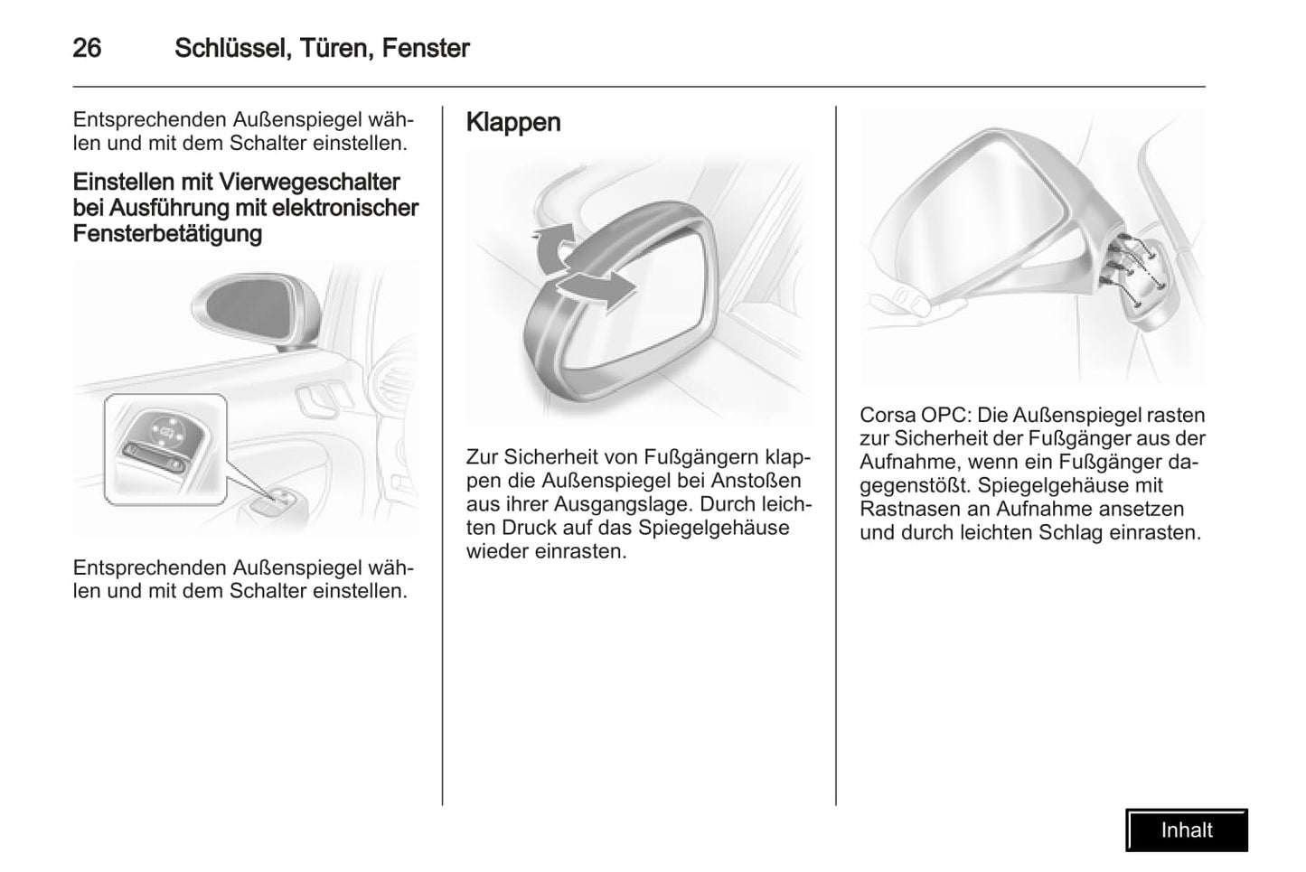 2009-2010 Opel Corsa Bedienungsanleitung | Deutsch