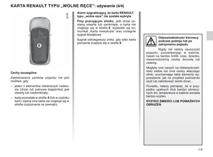 2018-2019 Renault Captur Bedienungsanleitung | Polnisch