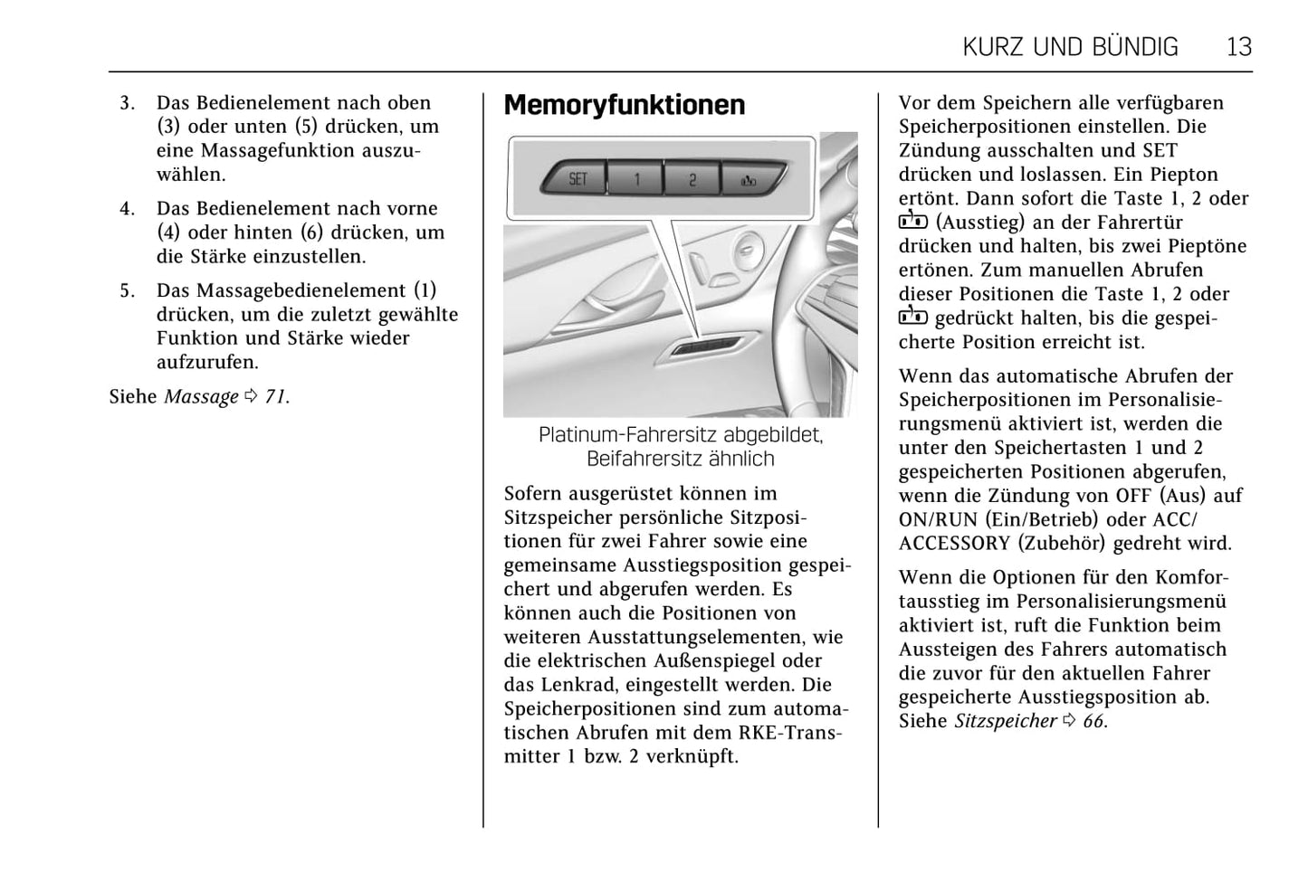 2017-2018 Cadillac CT6 Owner's Manual | German