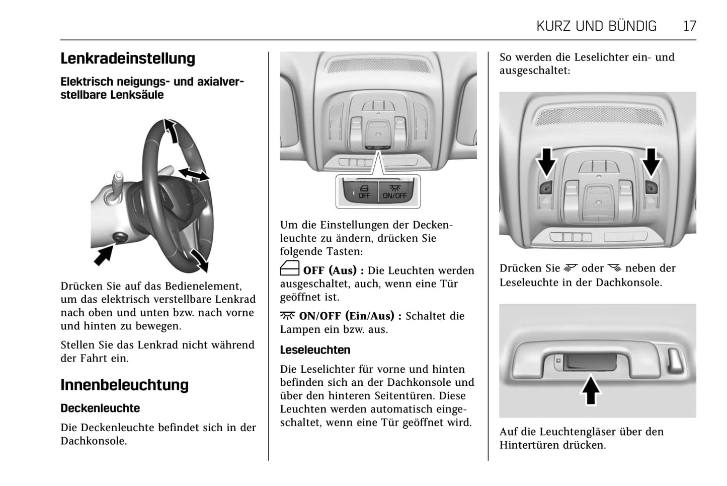 2017-2018 Cadillac CT6 Owner's Manual | German