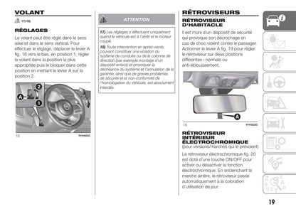 2018-2019 Fiat 500L Gebruikershandleiding | Frans