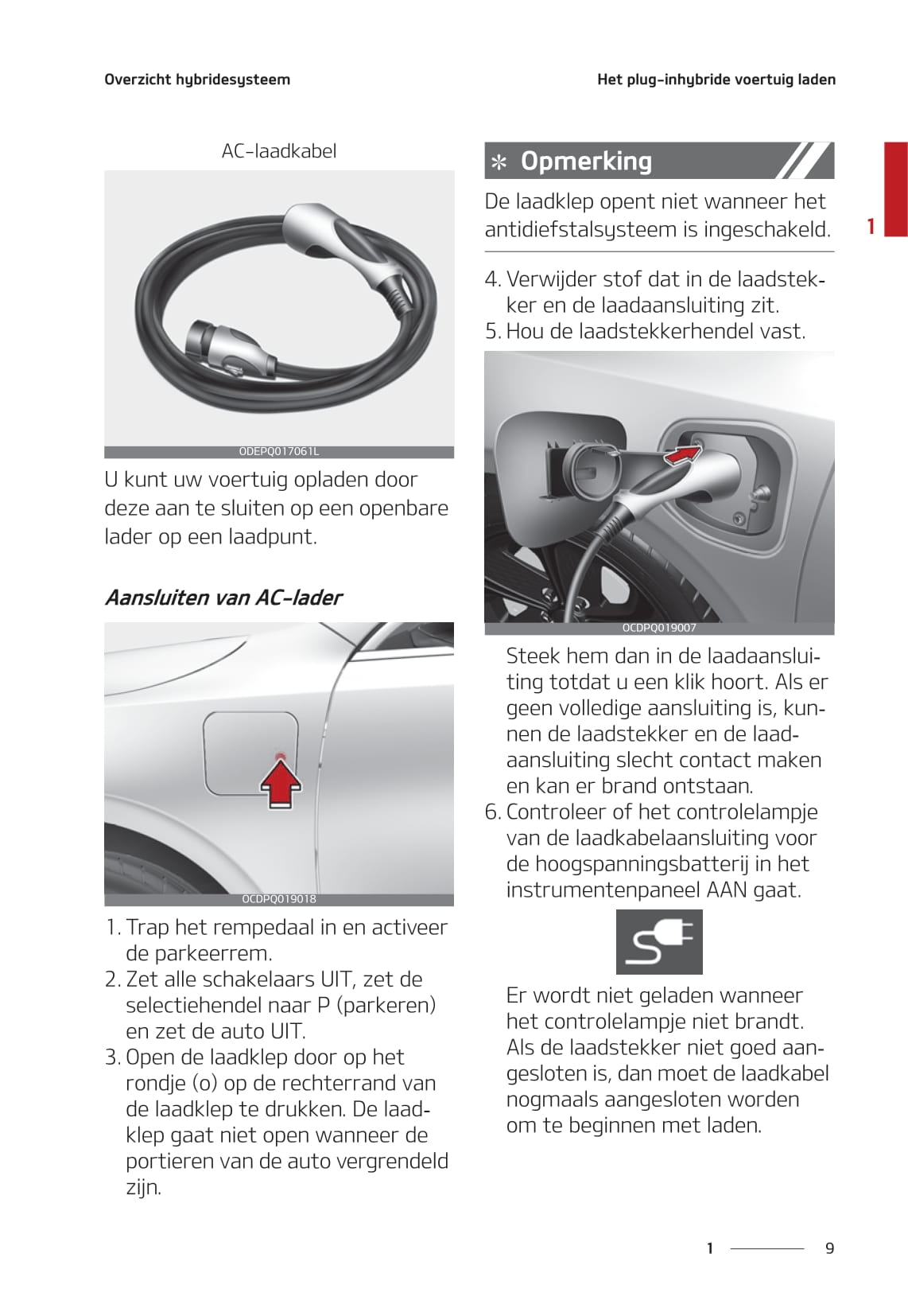 2020-2021 Kia Ceed Plug-in Hybrid Owner's Manual | Dutch