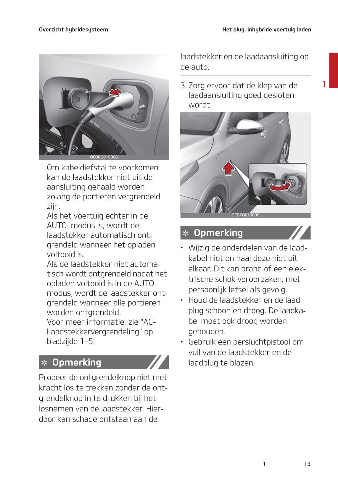 2020-2021 Kia Ceed Plug-in Hybrid Owner's Manual | Dutch