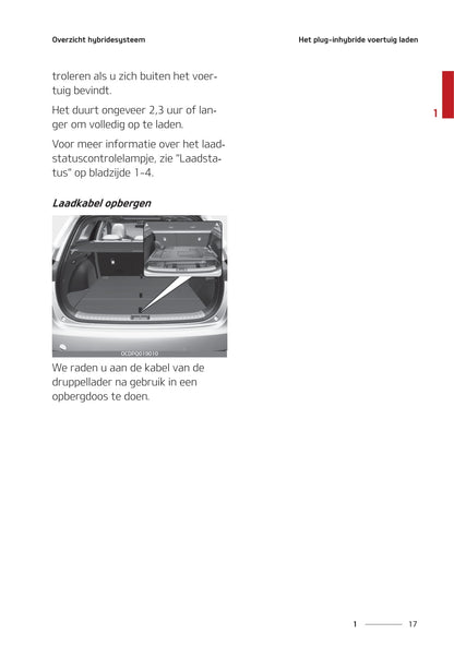 2020-2021 Kia Ceed Plug-in Hybrid Owner's Manual | Dutch