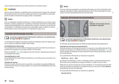 2012-2013 Skoda Octavia Gebruikershandleiding | Spaans