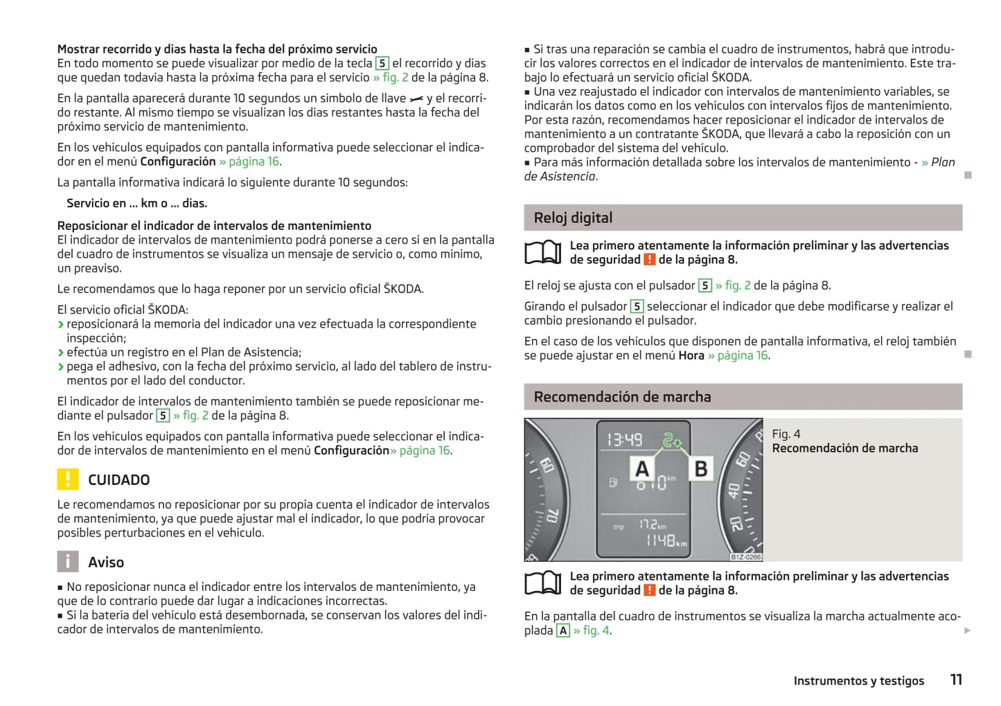 2012-2013 Skoda Octavia Gebruikershandleiding | Spaans