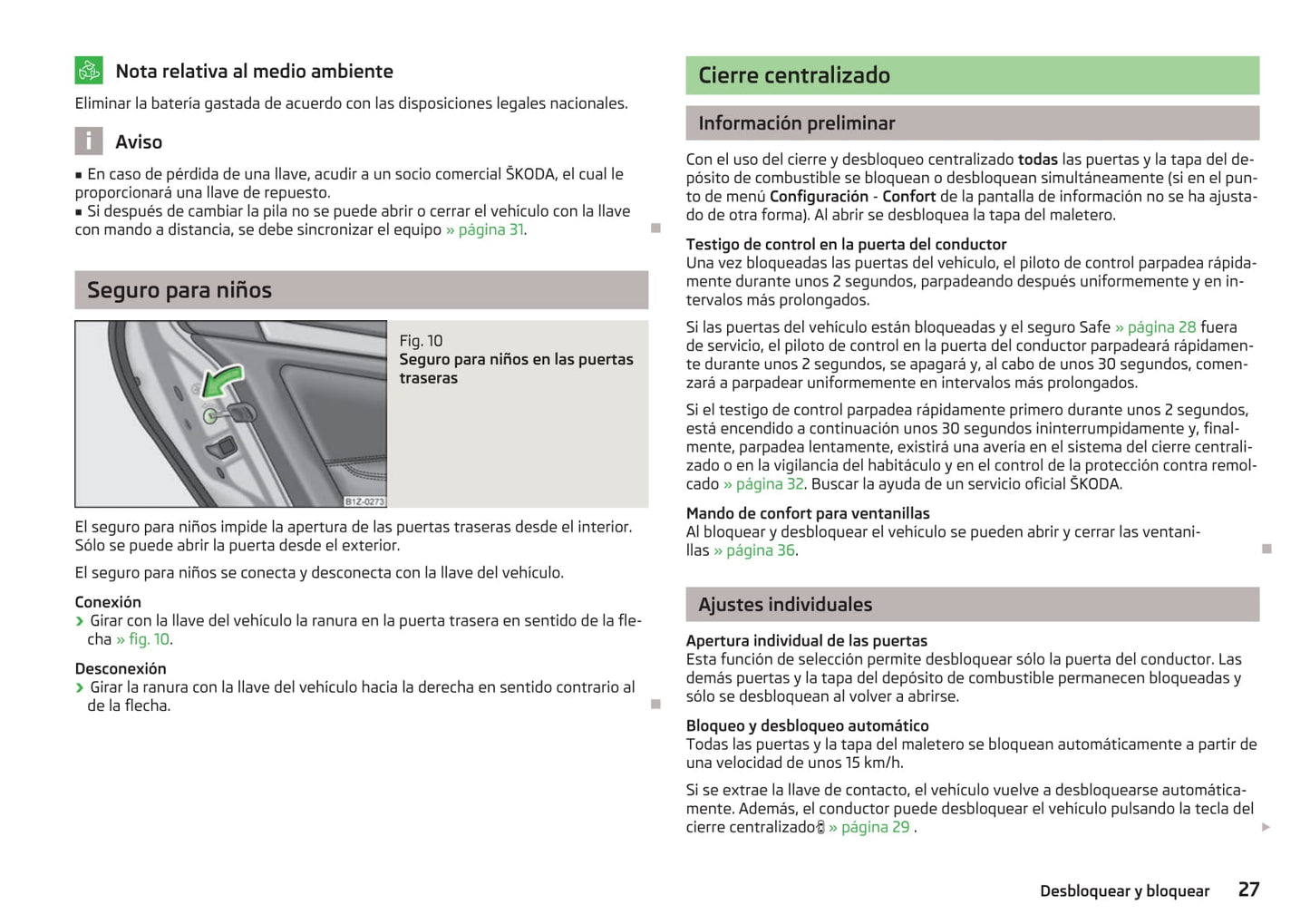 2012-2013 Skoda Octavia Gebruikershandleiding | Spaans