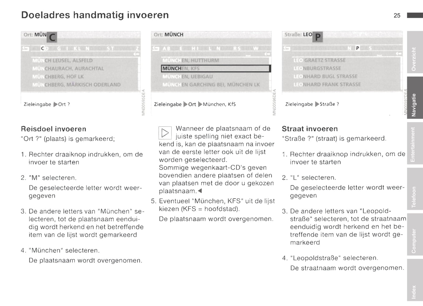 BMW 5 serie Boordmonitor Handleiding 2003 - 2007