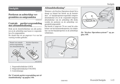 2017-2021 Mitsubishi Eclipse Cross Owner's Manual | Dutch