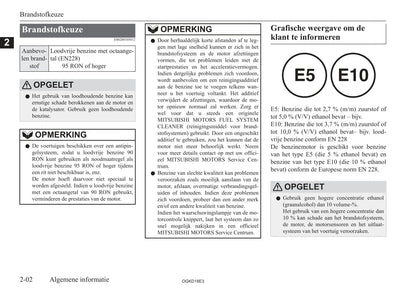 2017-2021 Mitsubishi Eclipse Cross Owner's Manual | Dutch