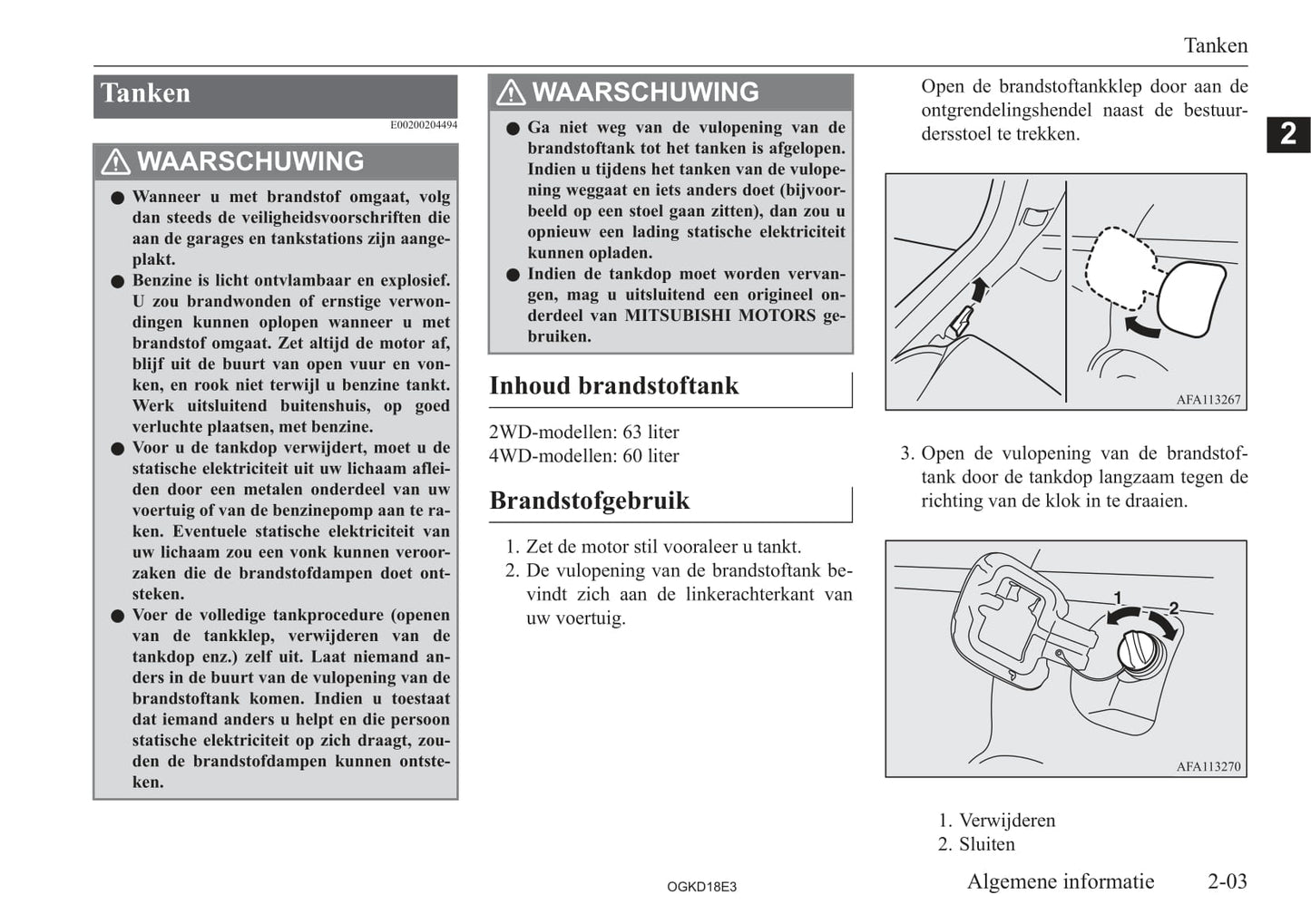 2017-2021 Mitsubishi Eclipse Cross Owner's Manual | Dutch