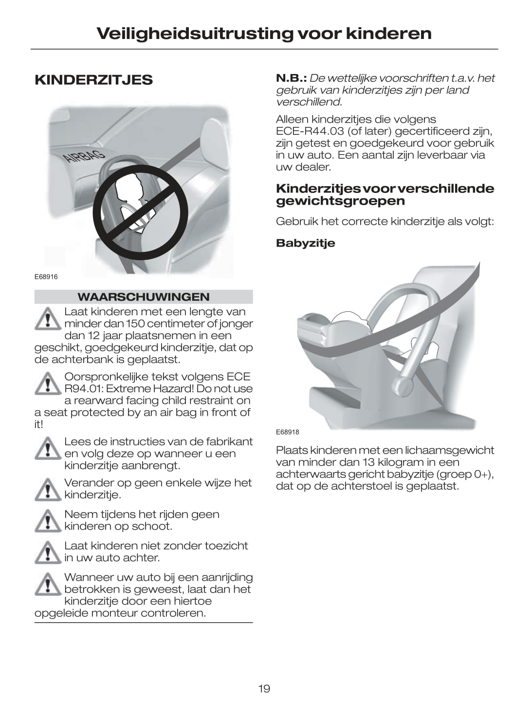 2009-2010 Ford Mondeo Owner's Manual | Dutch