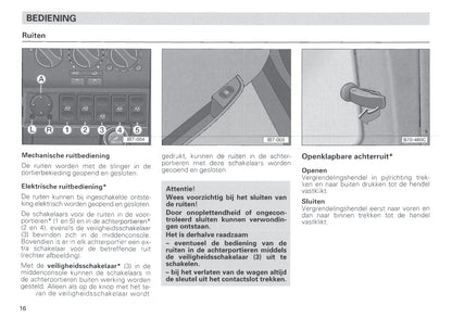 1996-1997 Seat Ibiza Owner's Manual | Dutch