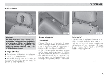 1996-1997 Seat Ibiza Owner's Manual | Dutch