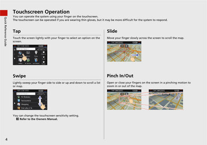 Honda Clarity Plug-In Hybrid Navigation Owner's Manual 2021