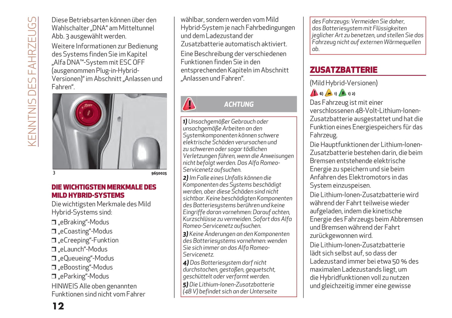 2022-2023 Alfa Romeo Tonale Gebruikershandleiding | Duits