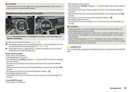 2017-2021 Skoda Kodiaq Bedienungsanleitung | Niederländisch