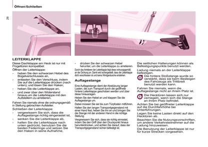 2016-2017 Citroën Berlingo Multispace Owner's Manual | German