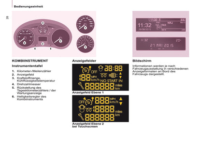 2016-2017 Citroën Berlingo Multispace Owner's Manual | German