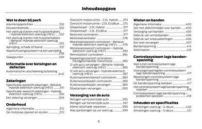 2021-2022 Ford Mondeo Bedienungsanleitung | Niederländisch