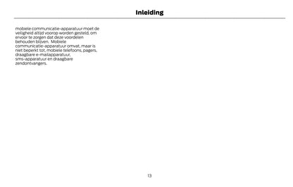 2021-2022 Ford Mondeo Bedienungsanleitung | Niederländisch