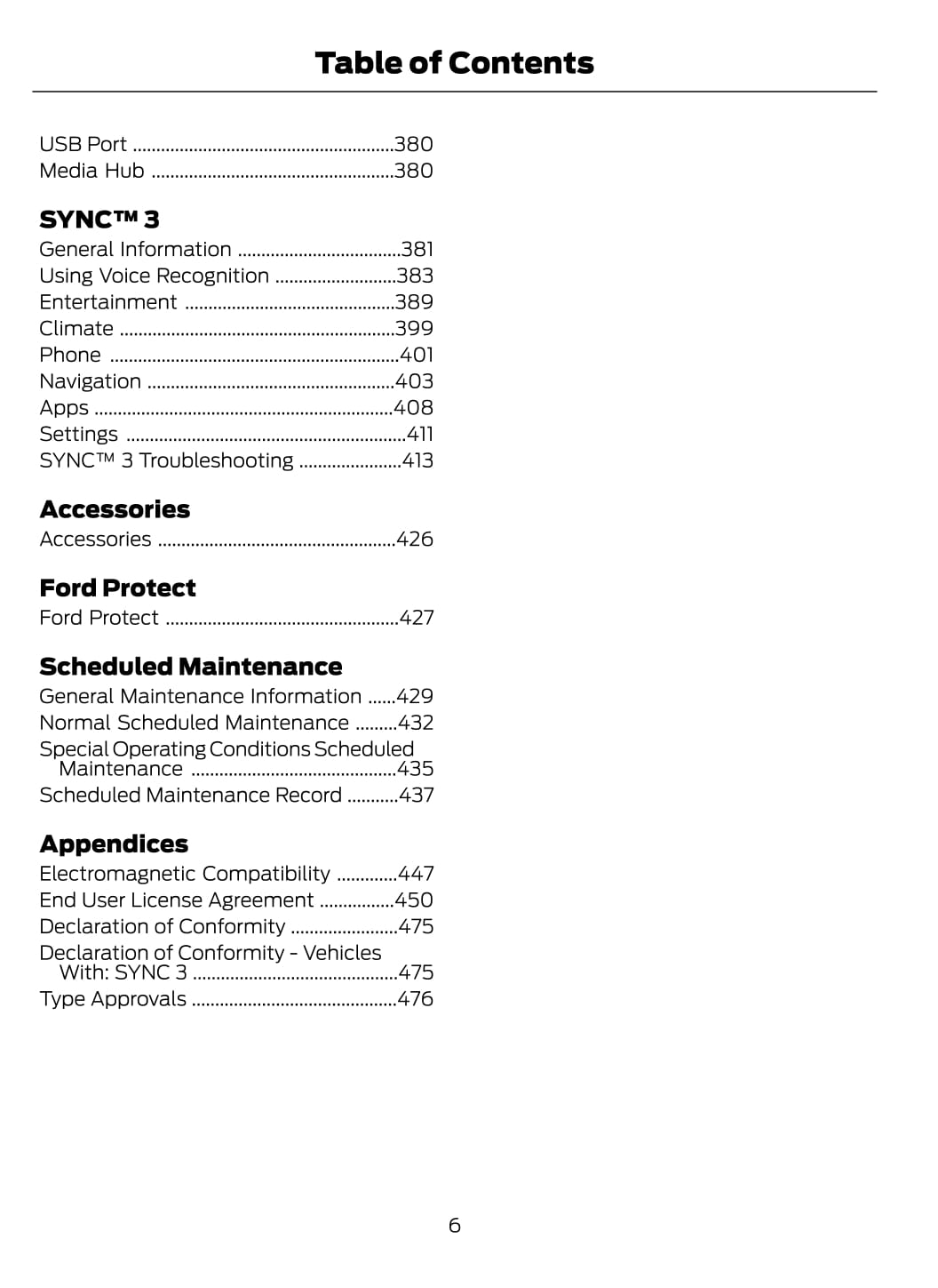 2020 Ford Edge Owner's Manual | English