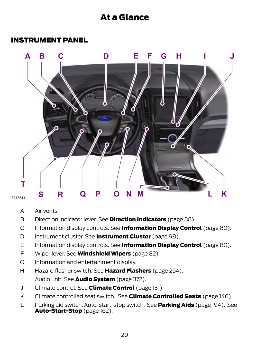 2020 Ford Edge Owner's Manual | English