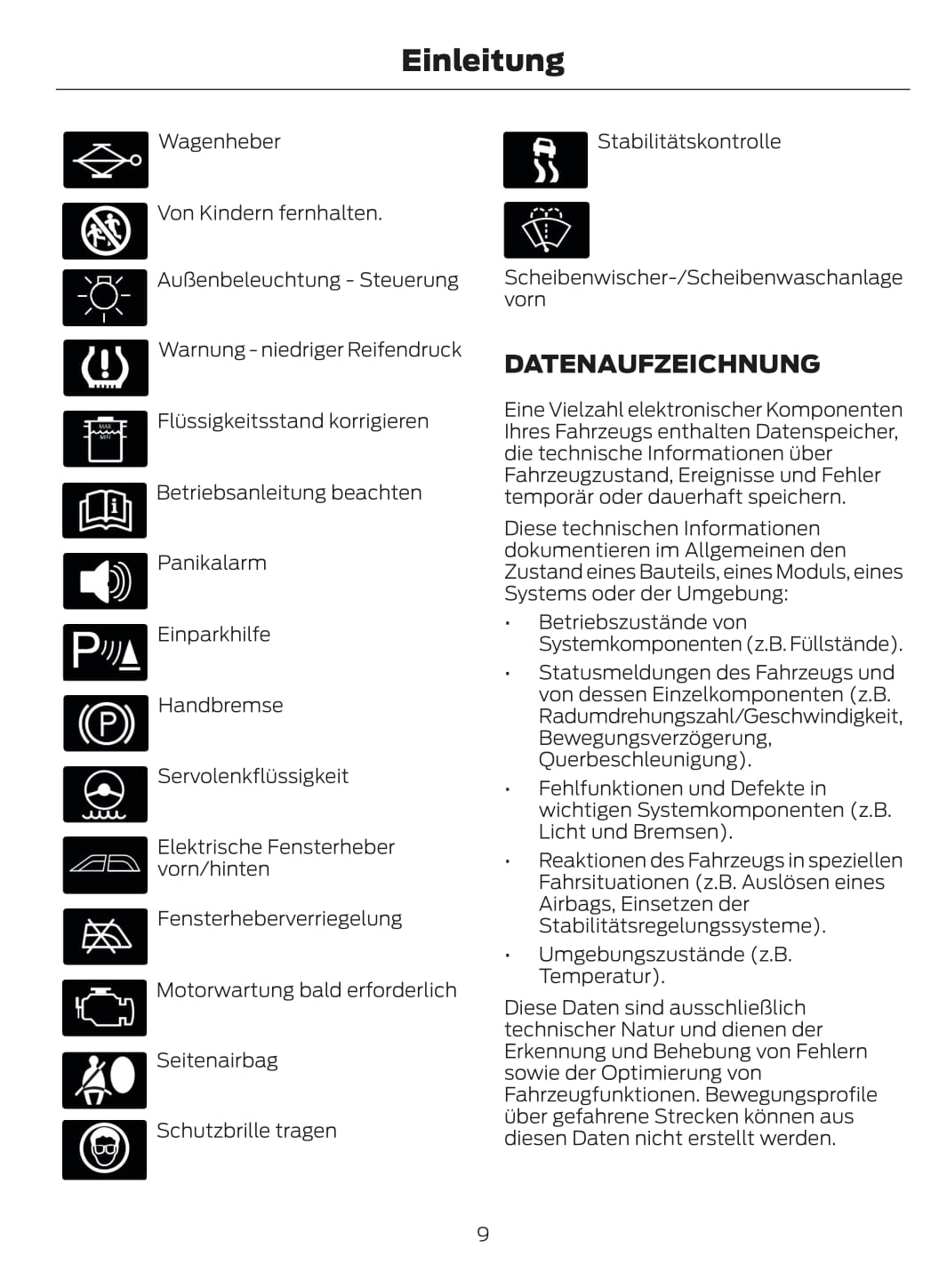 2014 Ford Tourneo Connect Bedienungsanleitung | Deutsch