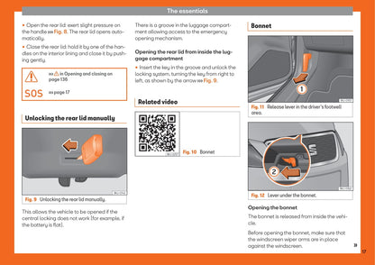 2018-2019 Seat Arona Owner's Manual | English