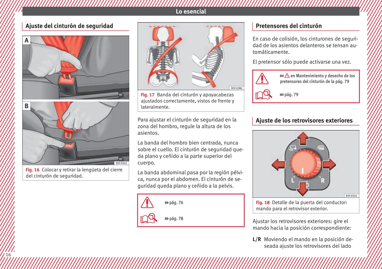 2016-2017 Seat Leon Owner's Manual | Spanish