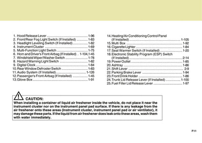 2009-2010 Hyundai Accent Gebruikershandleiding | Engels