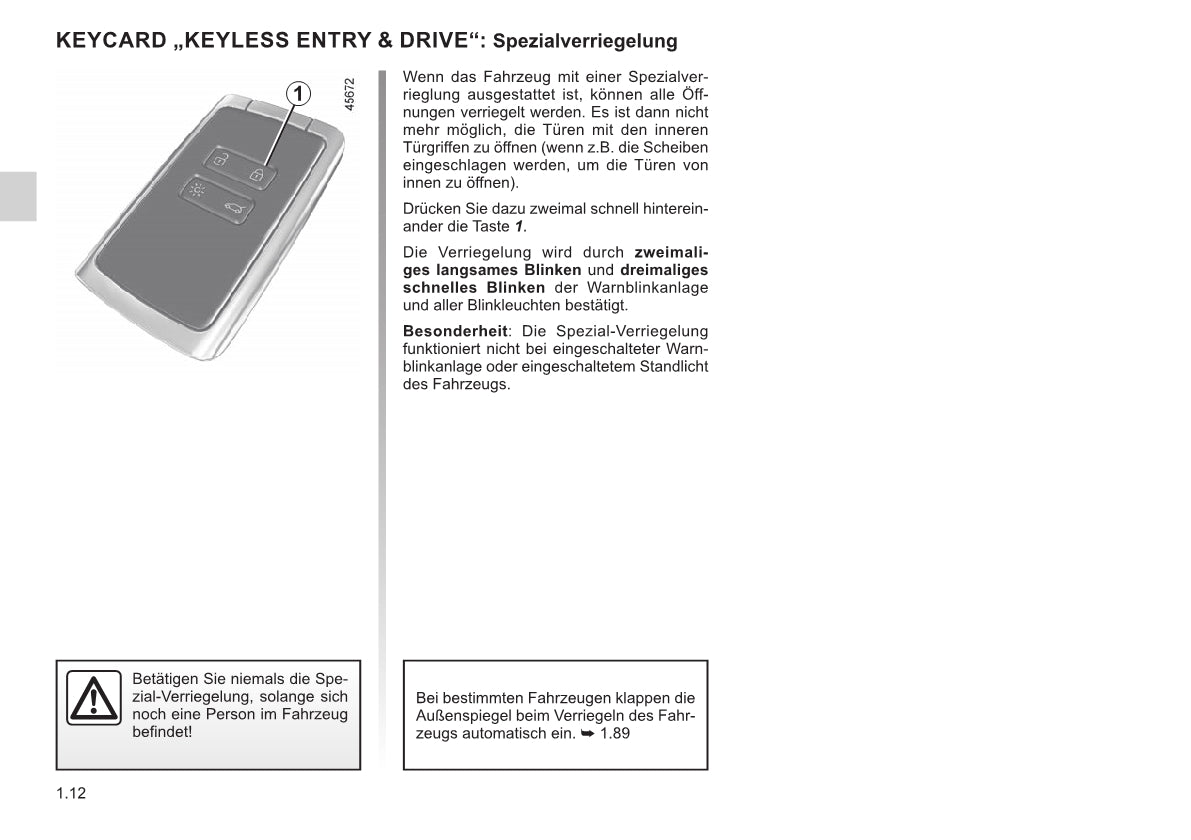 2021-2022 Renault Arkana Owner's Manual | German