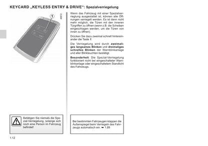 2021-2022 Renault Arkana Owner's Manual | German