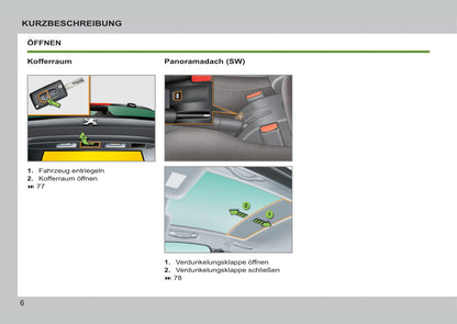 2011-2014 Peugeot 207/207 SW Manuel du propriétaire | Allemand