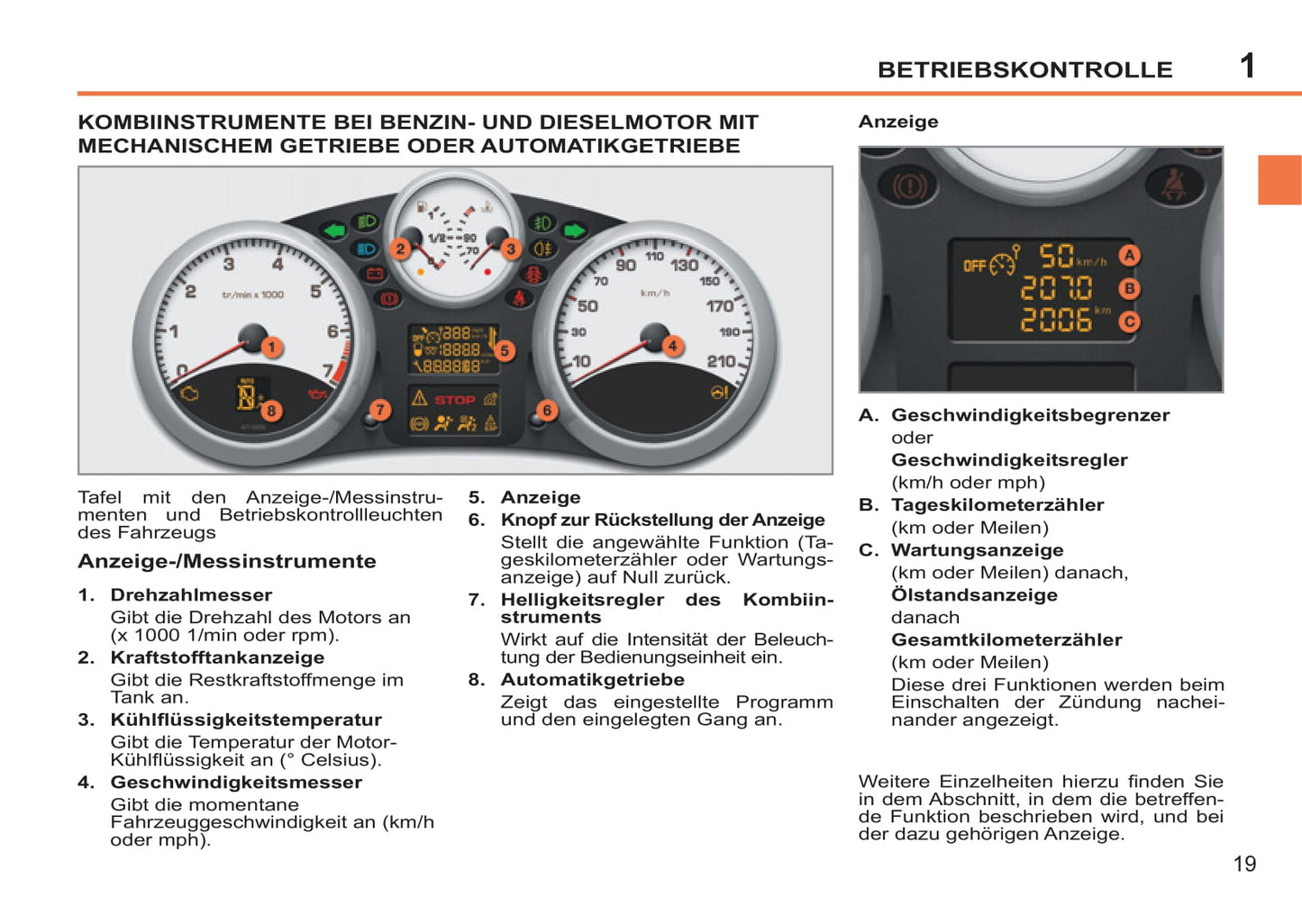 2011-2014 Peugeot 207/207 SW Manuel du propriétaire | Allemand