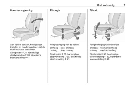 2016-2017 Opel Zafira/Zafira Tourer Gebruikershandleiding | Nederlands